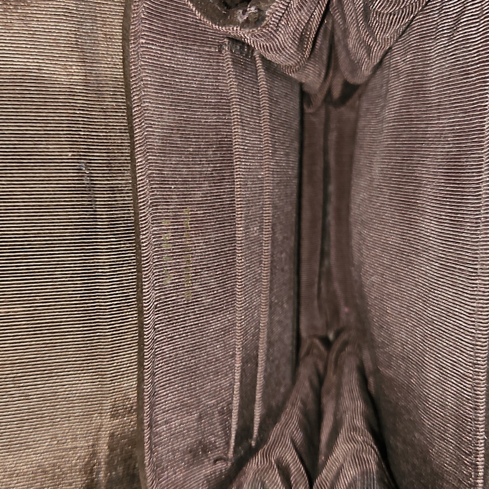 Vintage Brown Suede Bag with Gold Chain - Picture 6 of 12